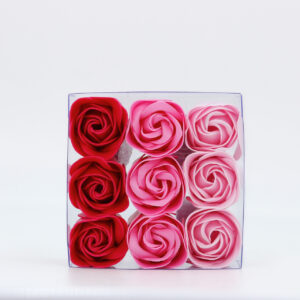 Fleurs de savon - Petites roses Roses x9